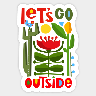 Outside Sticker